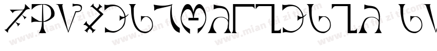 FZBANGSHUXINGIV GB10字体转换